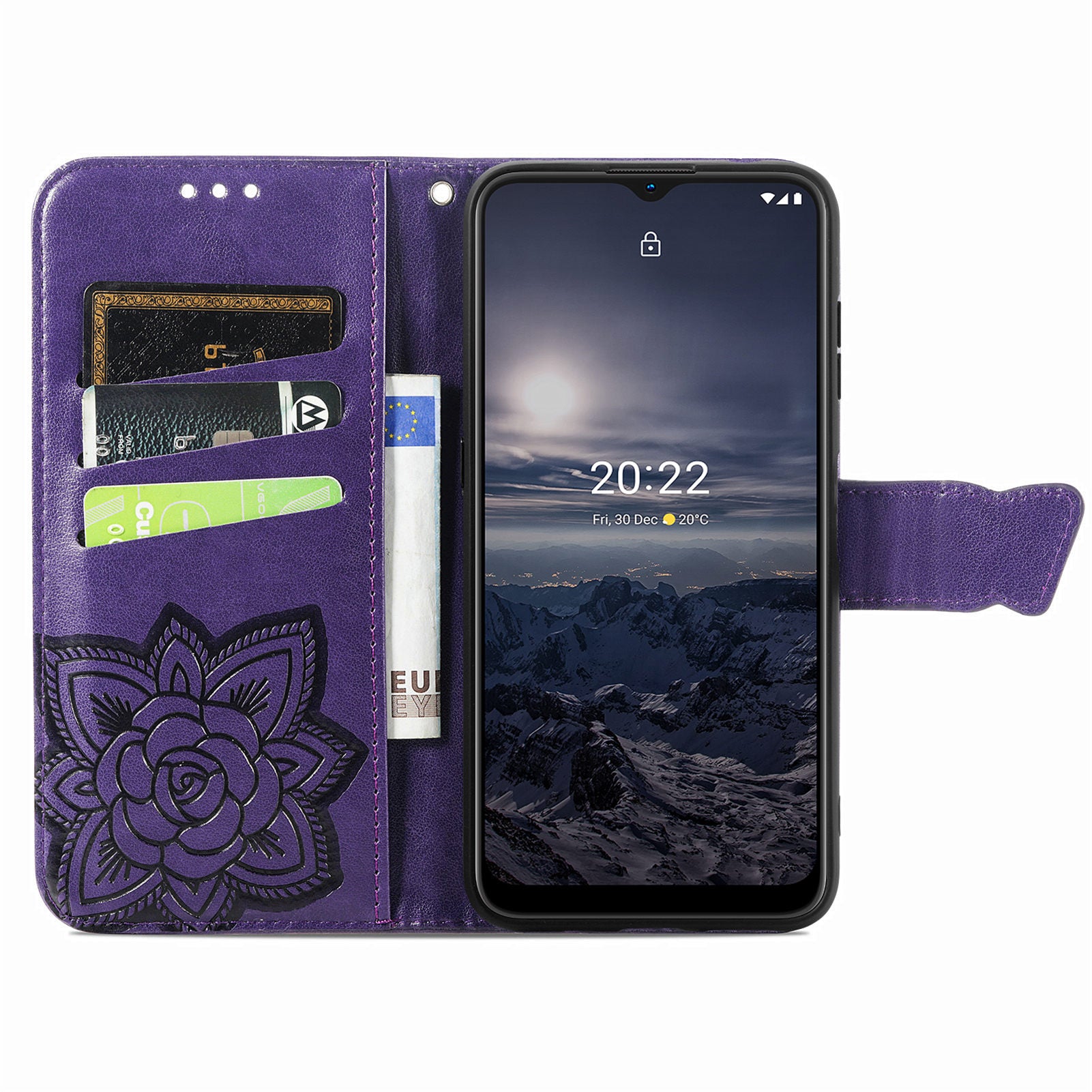 For Nokia G21 4G G11 4G Imprinted Butterfly Pattern PU Leather Phone Case Stand Book Design Wallet Flip Magnetic Cover For Nokia G21 4G G11 4G Imprinted Butterfly Pattern PU Leather Phone Case Stand Book Design Wallet Flip Magnetic Cover